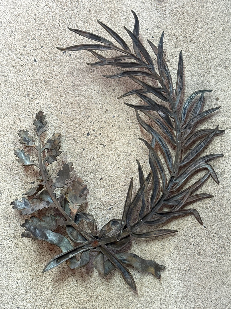 Couronne de laurier en bronze doré