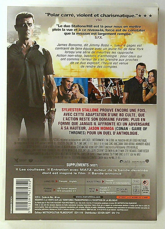 Dvd Du Plomb dans la tête Sylvester Stallone
