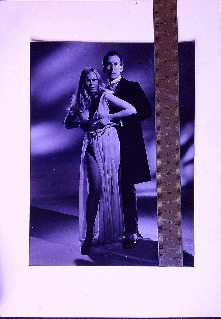 Photographie Veronica Carlson Peter Cushing