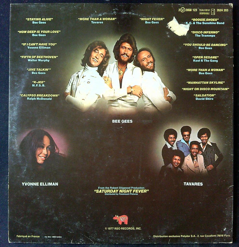 Vinyle 33t Saturday Night Fever - Bande Originale Bee Gees