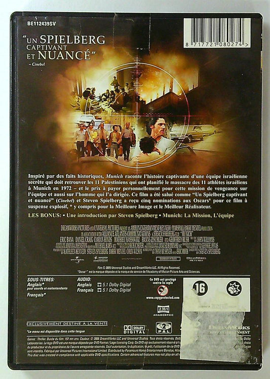 Munich Dvd Steven Spielberg Thriller