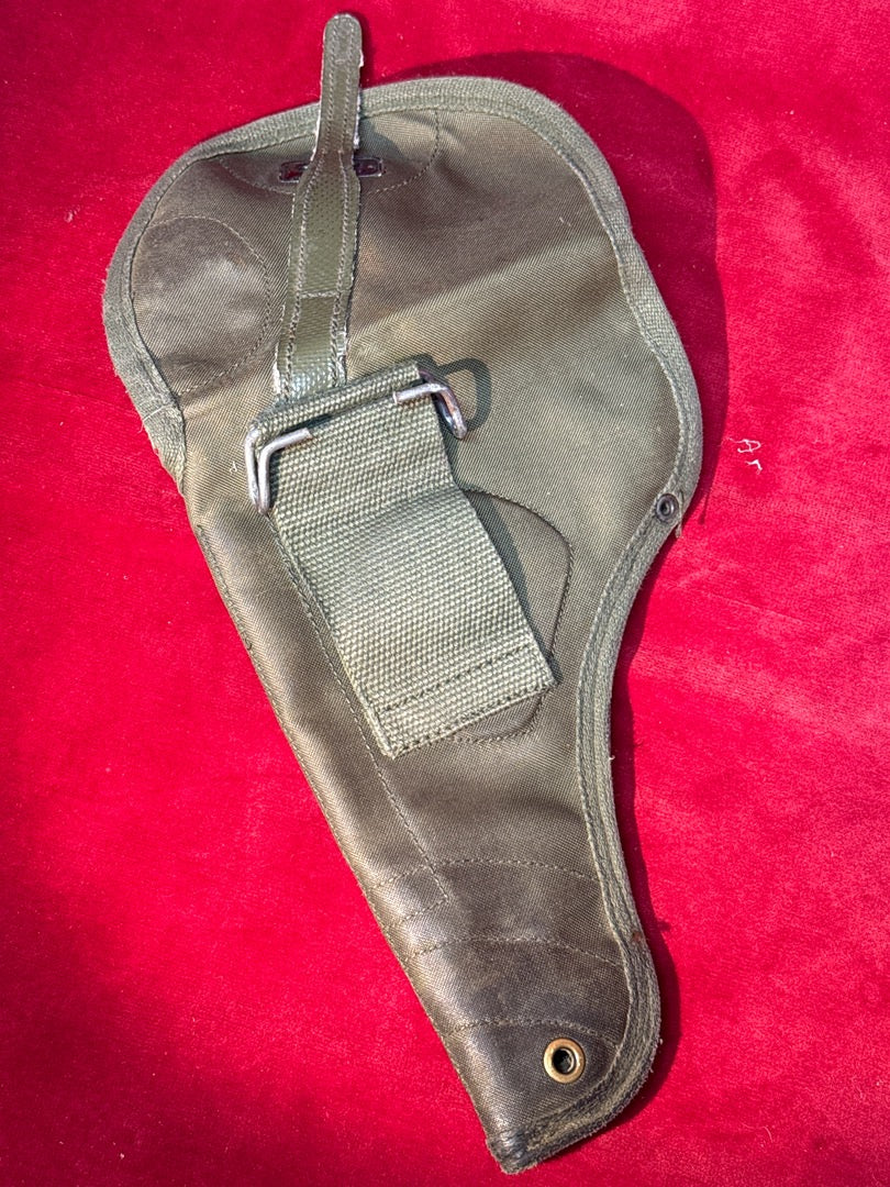 Holster militaire toile kaki Paris 1960