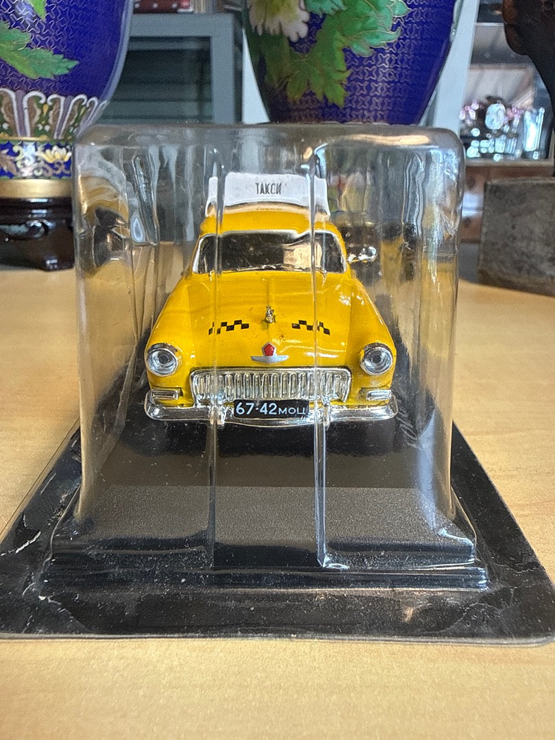 Voiture – Deagostini Volga M21 – Jouet – Taxi jaune