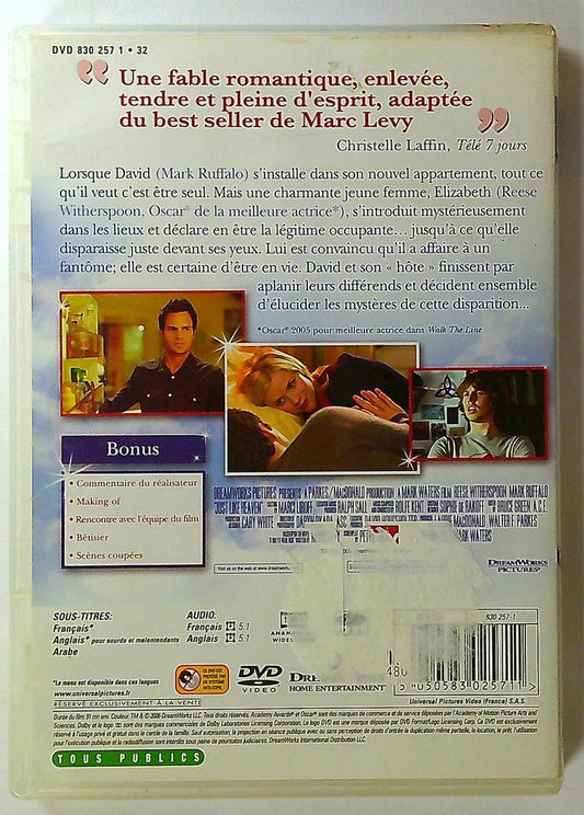 Dvd et si c'était vrai Dreamworks Reese Witherspoon