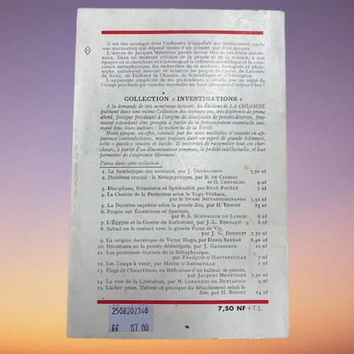 Livre Éloge De L’incertitude Ou Réflexions D’un Tailleur De Pierres