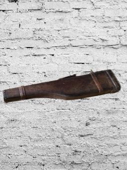 Ancien Étui à fusil Dis Jambon Cuir