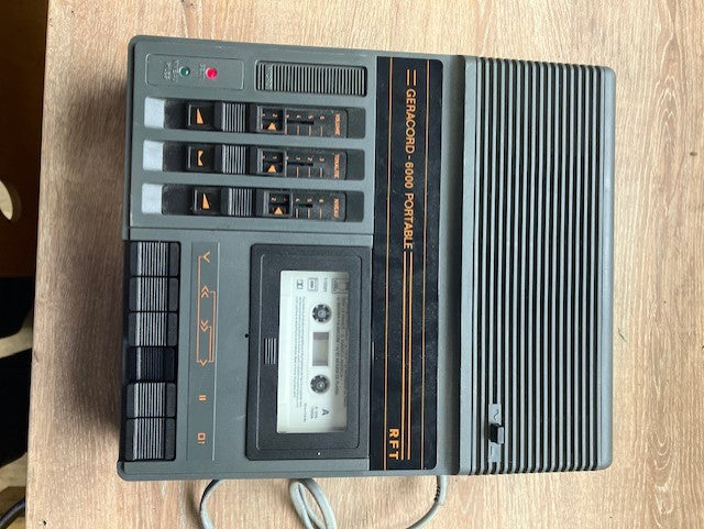 Magnétophone Lecteur Cassette Audio Geracord 6000