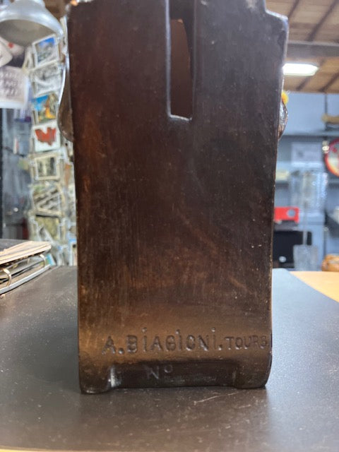 Serre Livre Tirelire à Casser Biagioni Homme Breton Pipe Cidre