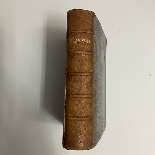 Livre Ancien Missel Des Lieux Saints N°24