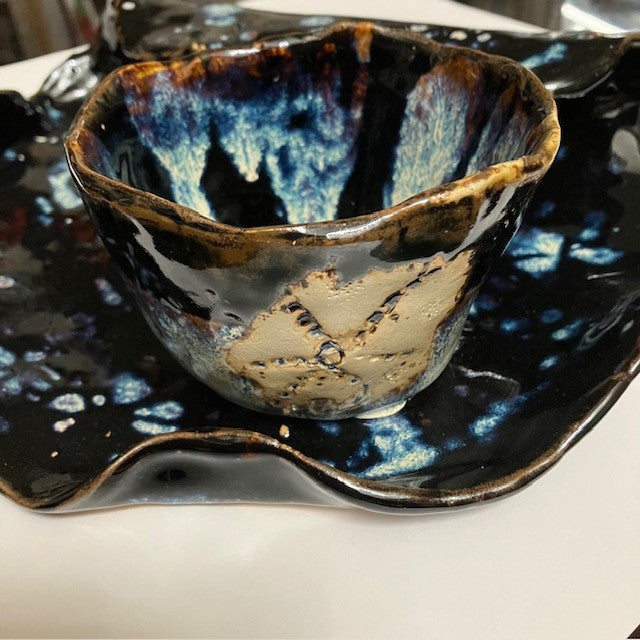Ensemble Plat De Forme Originale Vide Poche Et Coupelle Assorti