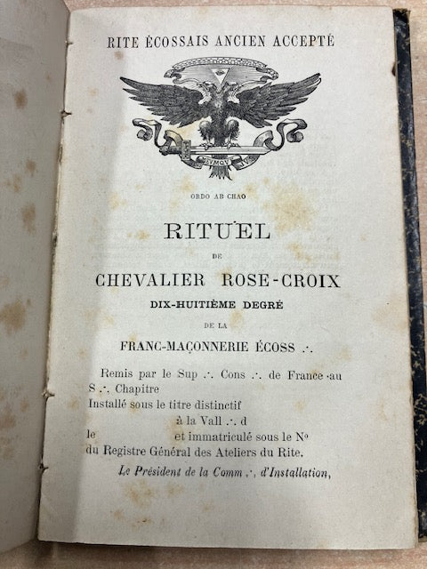 Maçonnerie Pratique 1885 Cours D'enseignement Supérieur De La Franc-Maçonnerie