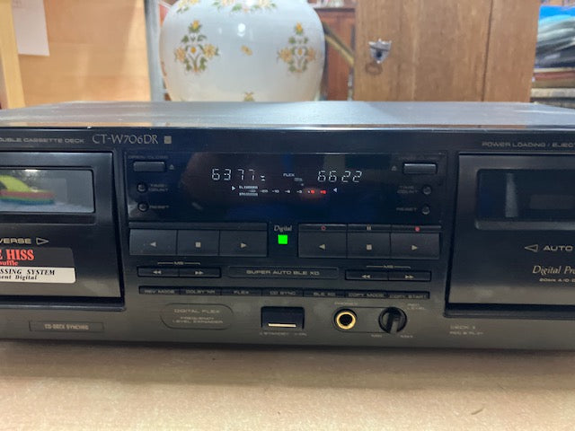 Magnétophone Lecteur Cassette Audio Pioneer ct-w706dr