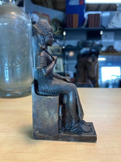 Statue Antiquité Bronze Ramses II 2 Egypte