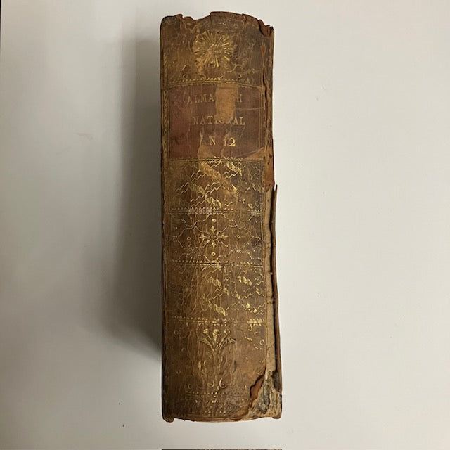 Livre Ancien Almanach National De France N°12