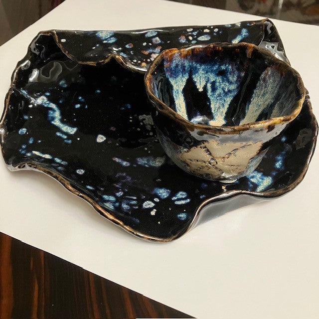 Ensemble Plat De Forme Originale Vide Poche Et Coupelle Assorti