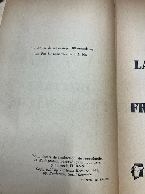 Livre La Fayette ou Le Militant Franc-Maçon Tome 1 et 2