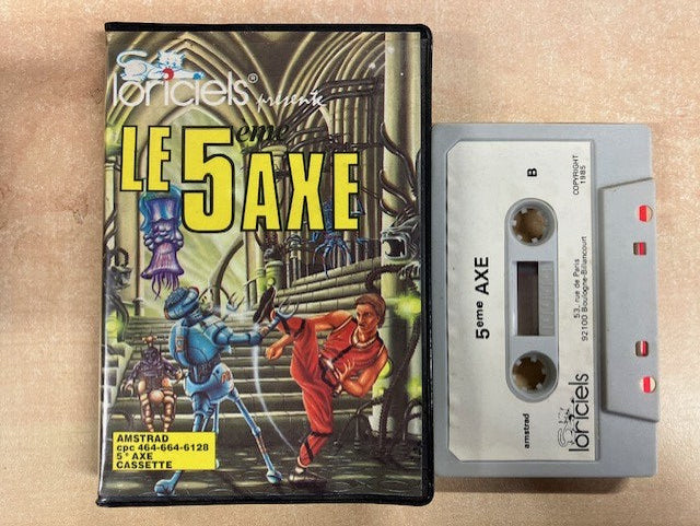 Jeu Amstrad CPC 464 Le 5ème Axe