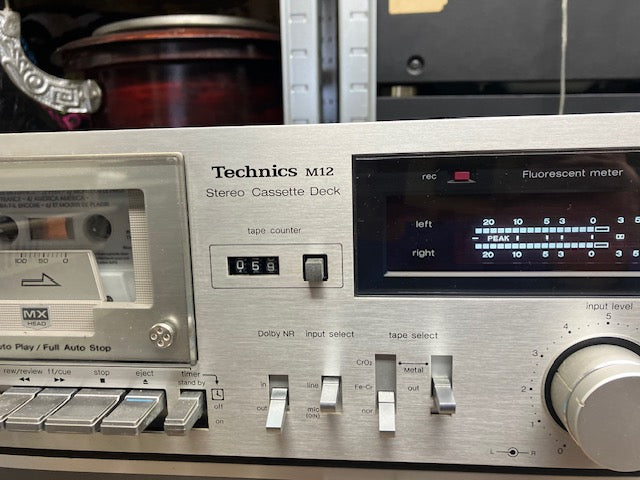 Magnétophone Lecteur Cassette Audio Technics M12