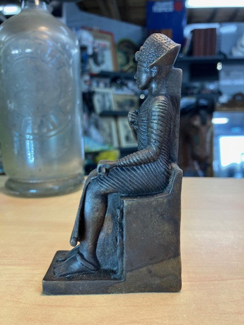 Statue Antiquité Bronze Ramses II 2 Egypte