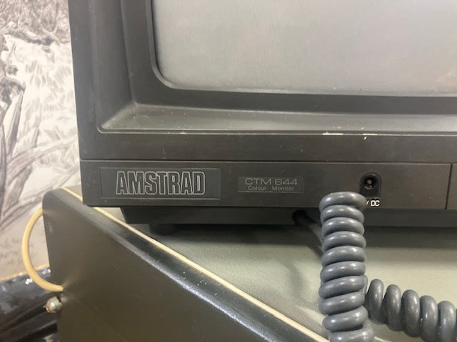 Ecran Tv Console Amstrad CTM 644 Vintage Jeu Vidéo