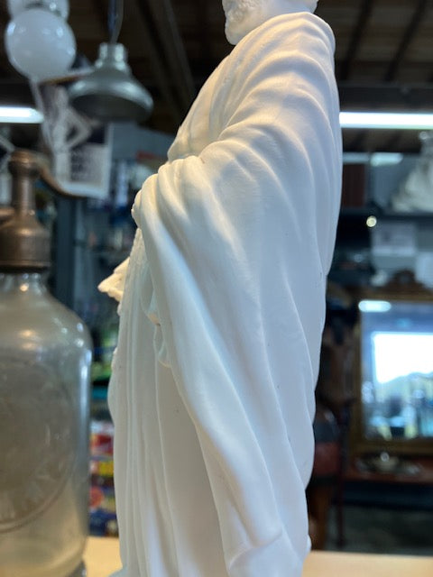 Statue Antique Saint Joseph Jésus Marie Religion Vierge