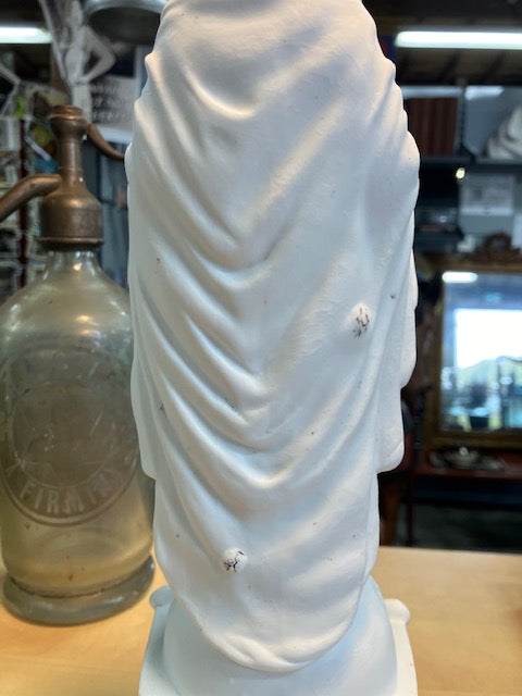 Statue Antique Saint Joseph Jésus Marie Religion Vierge