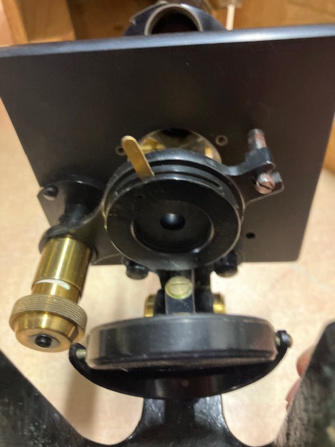 Microscope Nachet Paris Avec boite en Bois Et Accessoire