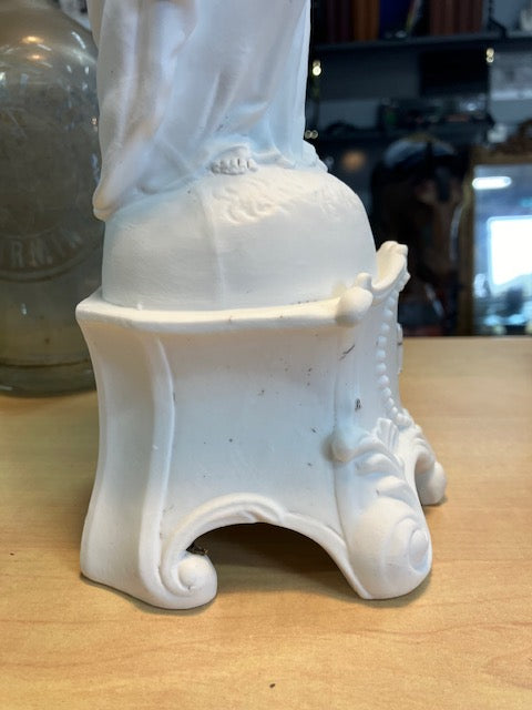 Statue Antique Saint Joseph Jésus Marie Religion Vierge