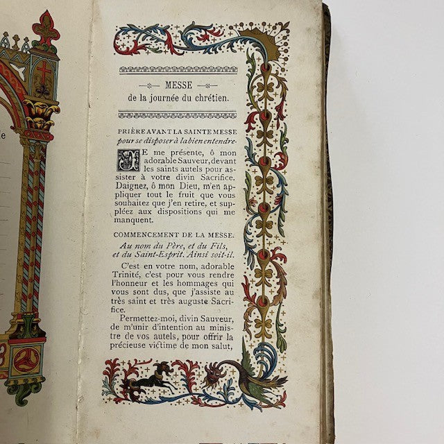 Livre Ancien Missel Romain n°140 Paris Limoges