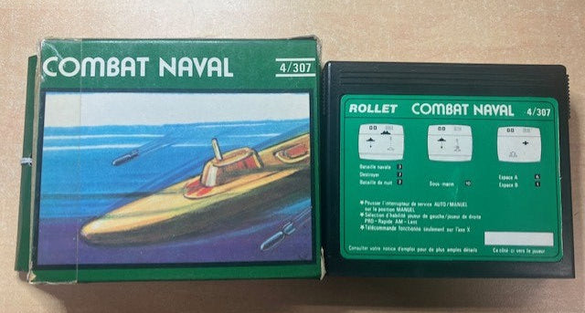 Jeu De Console Vintage Rollet Combat Naval 4/307 Jeu Vidéo