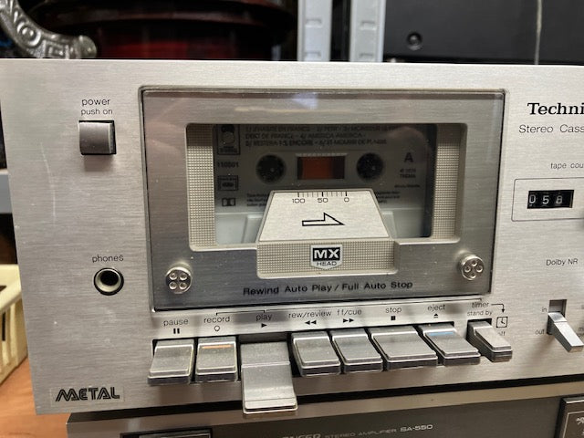 Magnétophone Lecteur Cassette Audio Technics M12