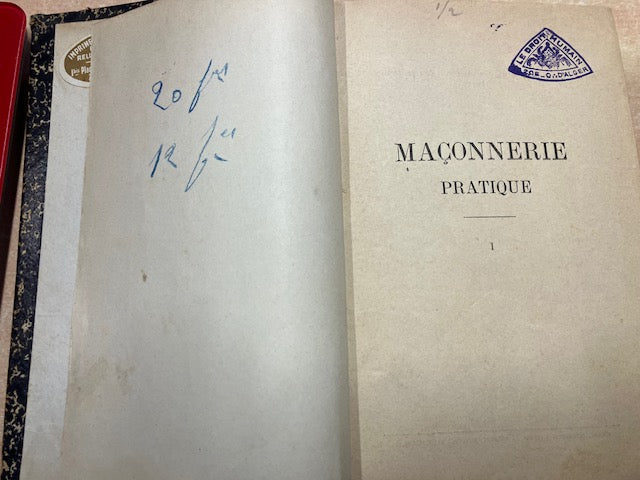 Maçonnerie Pratique 1885 Cours D'enseignement Supérieur De La Franc-Maçonnerie