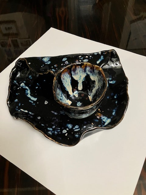 Ensemble Plat De Forme Originale Vide Poche Et Coupelle Assorti