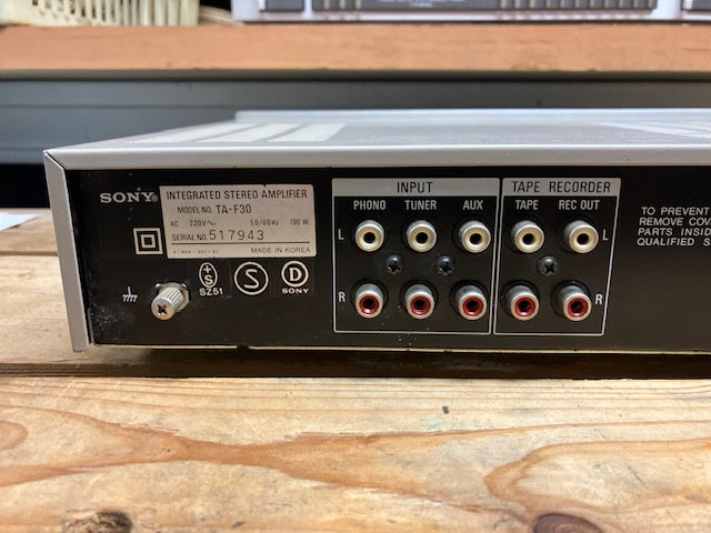 Amplificateur HI-FI Sony TA-F30