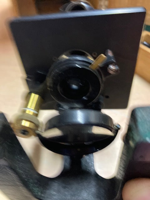 Microscope Nachet Paris Avec boite en Bois Et Accessoire