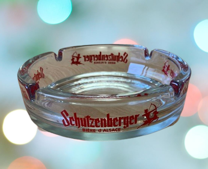 Grand Cendrier Publicitaire Schutzenberger Bière D'Alsace