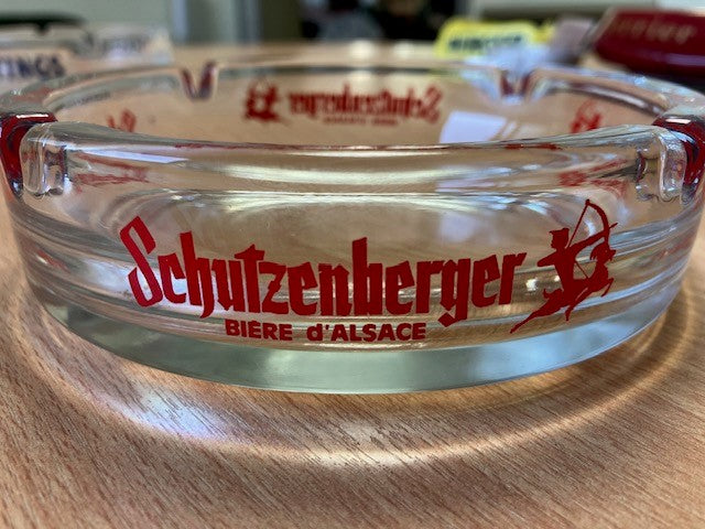 Grand Cendrier Publicitaire Schutzenberger Bière D'Alsace