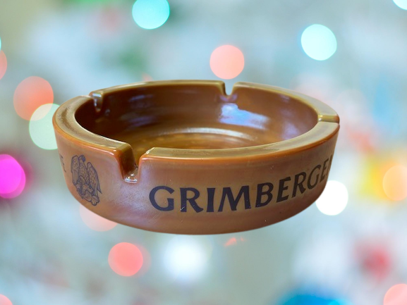 Grand Cendrier Publicitaire Bière Grimbergen