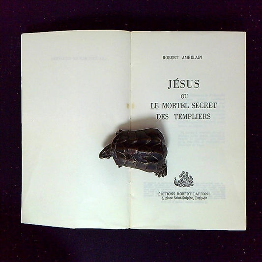 Livre Jesus Ou Le Mortel Secret Des Templiers, Par Robert Ambelain