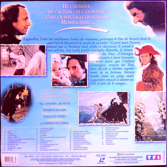 Laser Disc Le Bossu Phillippe De Broca