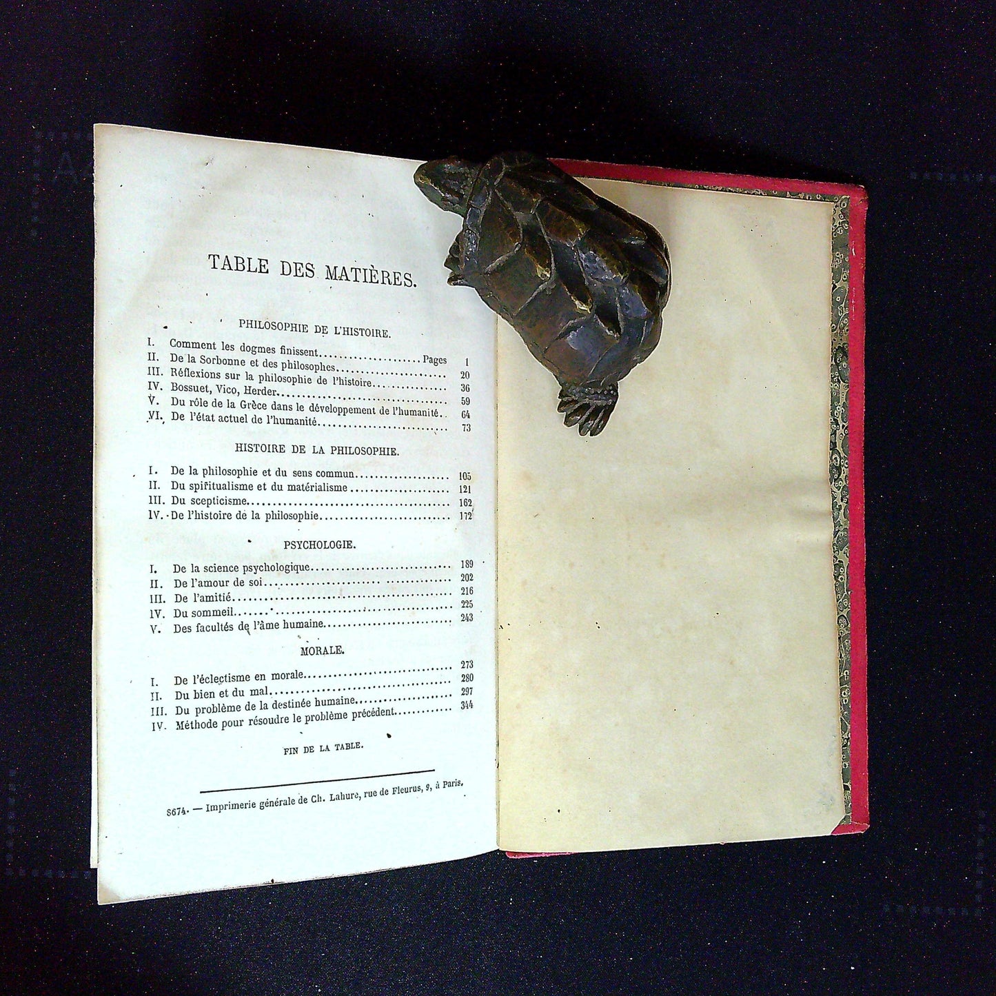 Livre Mélanges PHILOSOPHIQUES