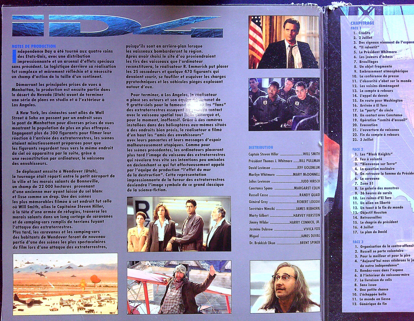 Laser Disc Double Independence Day