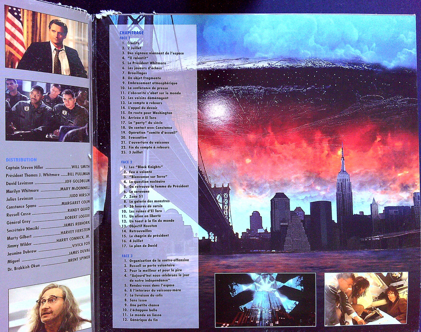 Laser Disc Double Independence Day