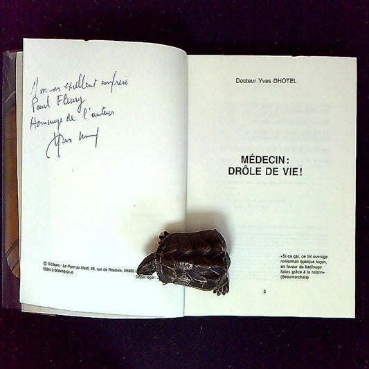 Livre Médecin Une Drôle De Vie, Par Le Docteur Dhotel