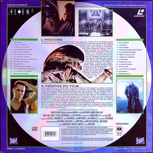 Laser Disc Aliens 3