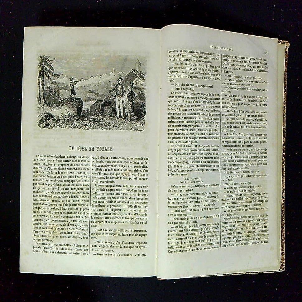 Livre L'Echo Des Feuilletons, Recueil De Nouvelles, Légendes, Anecdotes, Episodes, Etc Par MM J B Fellens Et L P Dufour