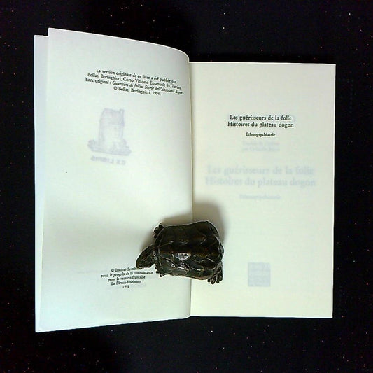 Livre Les Guerisseurs De La Folie, Histoires Du Plateau Dogon, Par Piero Coppo