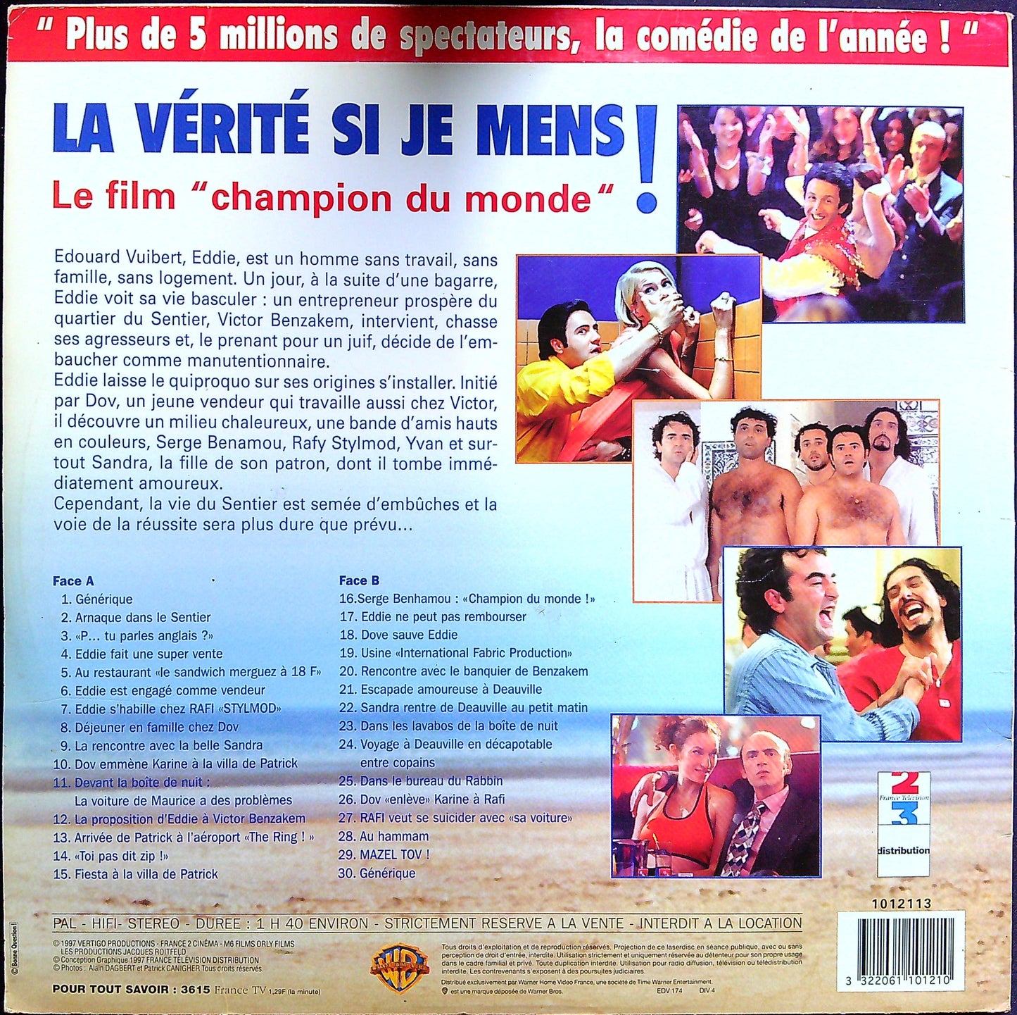 Laser Disc La Variété Si Je Mens !