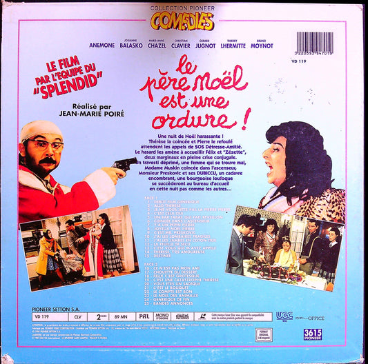 Laser Disc Le Père Noël Et Une Ordure !