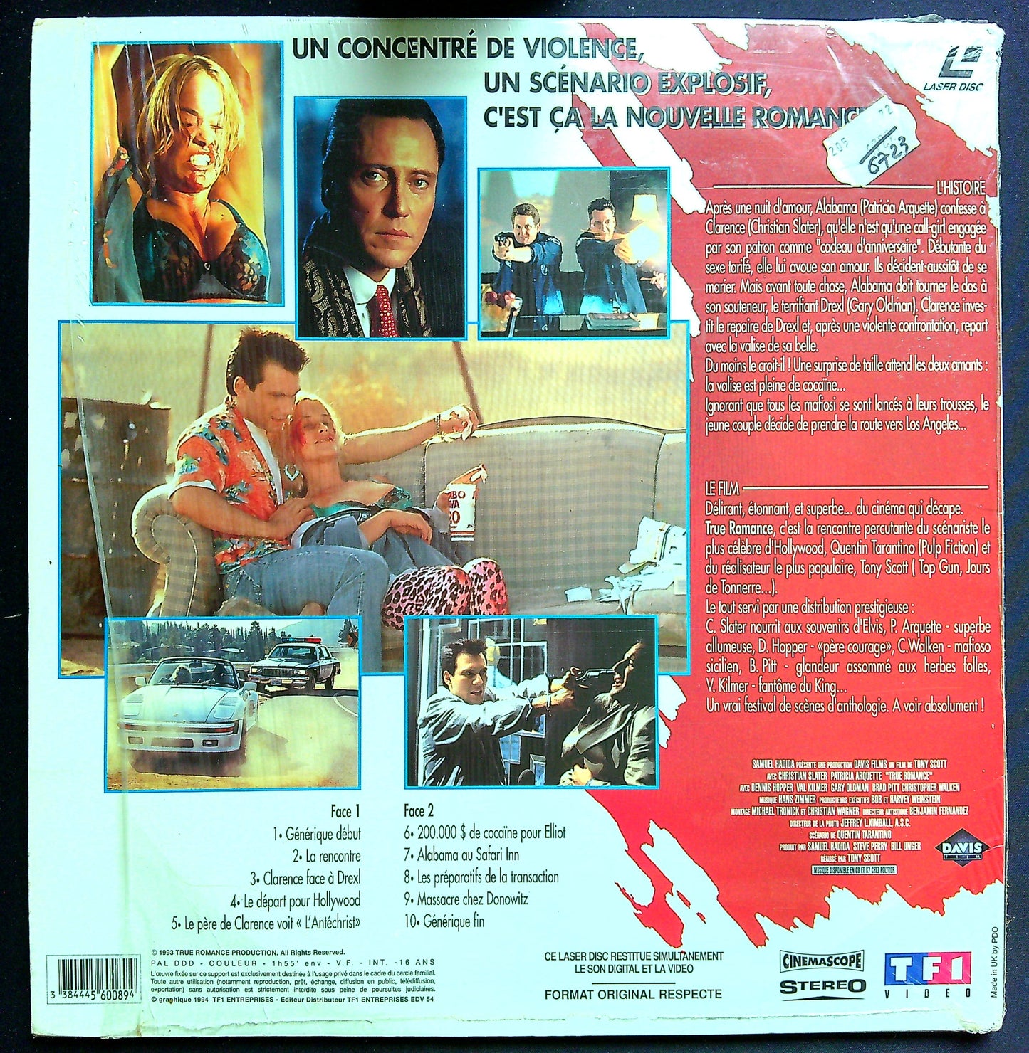 Laser Disc True Romance